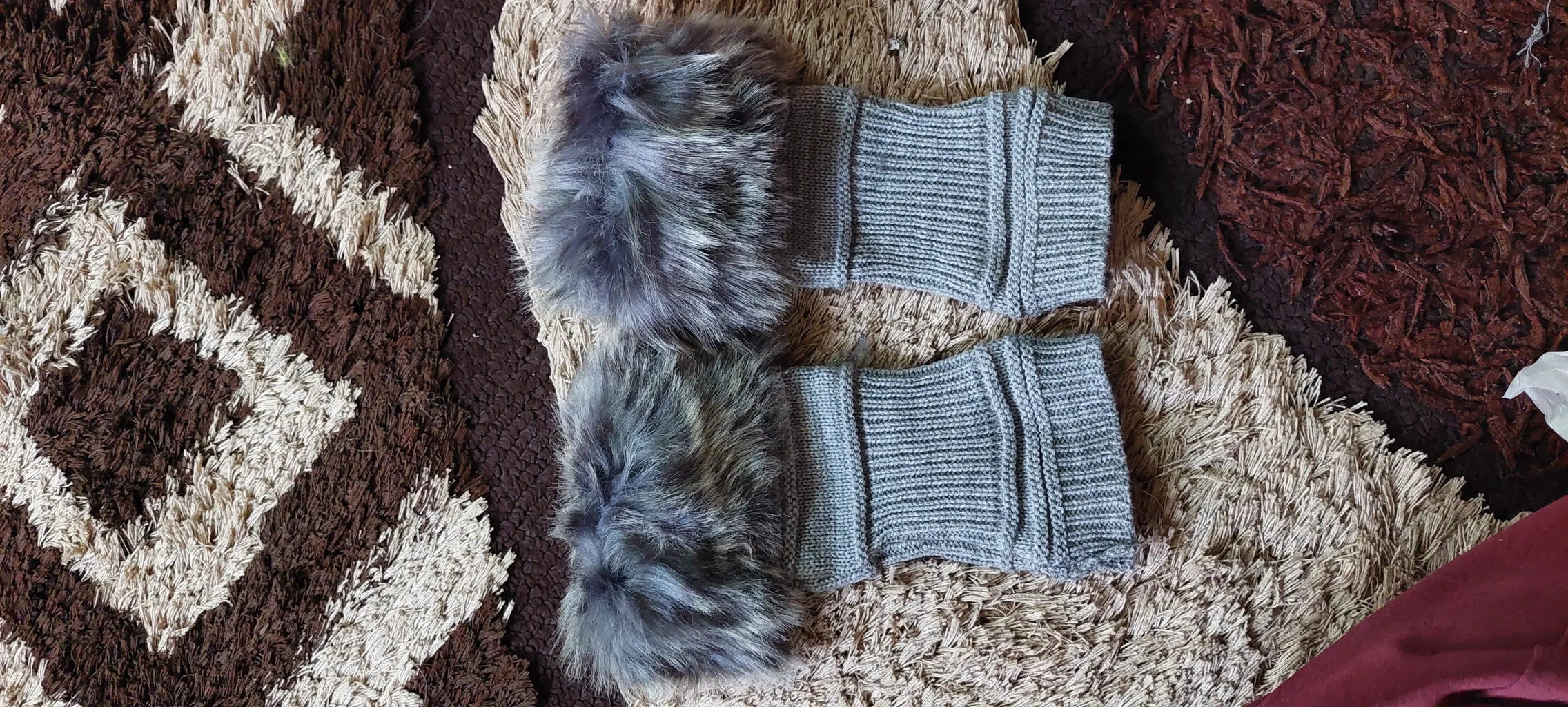 دستکش بافتنی زنانه مدل LUXE _ 03