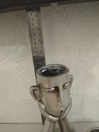 گلدان دکوری طرح افسوس مجموعه 3 عددی