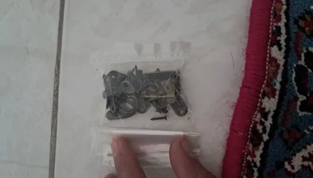 لولا و قفل مدل AS040 مجموعه 6 عددی