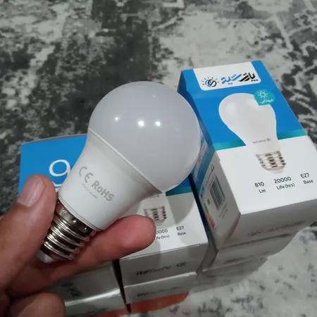 لامپ ال ای دی 9 وات پارت شید مدل Day Light پایه E27 بسته 2 عددی