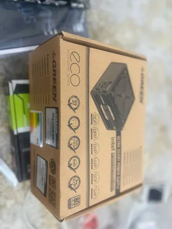 منبع تغذیه کامپیوتر گرین مدل GP600A-ECO Rev3.1