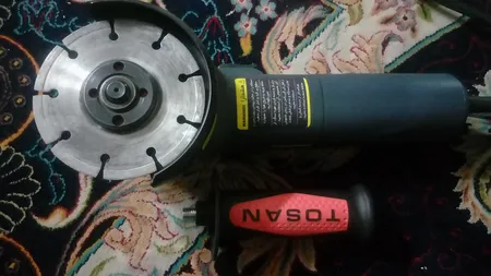 مینی فرز آهنگری توسن مدل 3119A