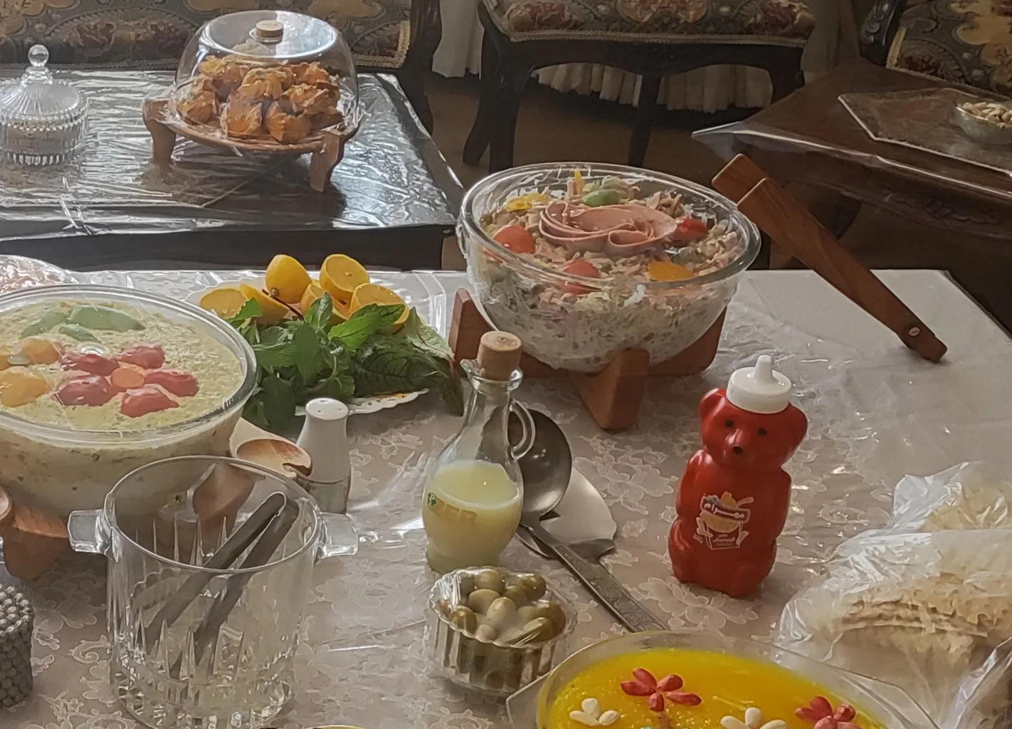 ظرف سرو ال وی کد 730