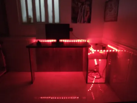 ریسه ال ای دی مدل گیمینگ کد RGB طول 5 متر