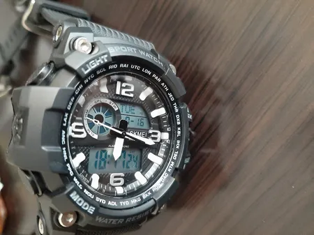 ساعت مچی دیجیتال مردانه اسکمی مدل 1283 رنگ مشکی