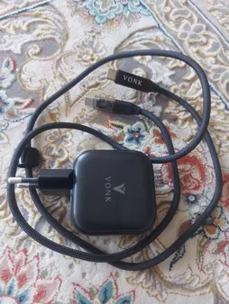 شارژر دیواری 45 وات 2 پورت وونک مدل CA-45 به همراه کابل USB‑C