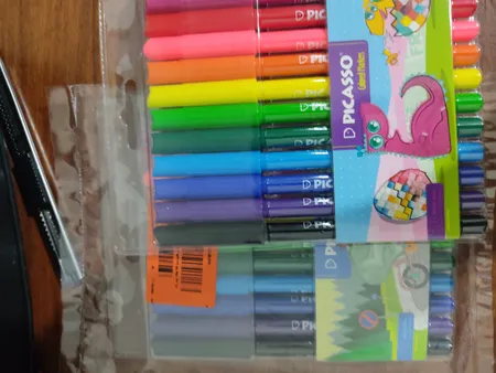 ماژیک رنگ آمیزی 12 رنگ پیکاسو مدل Fine TIP