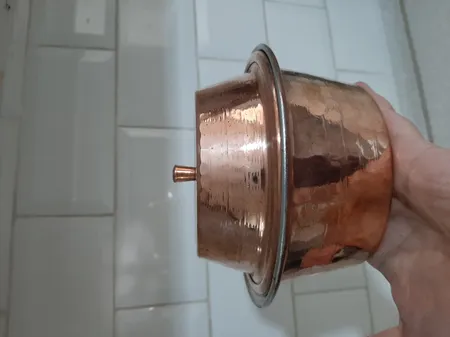 قابلمه مسی مس زنجان مدل کته پز