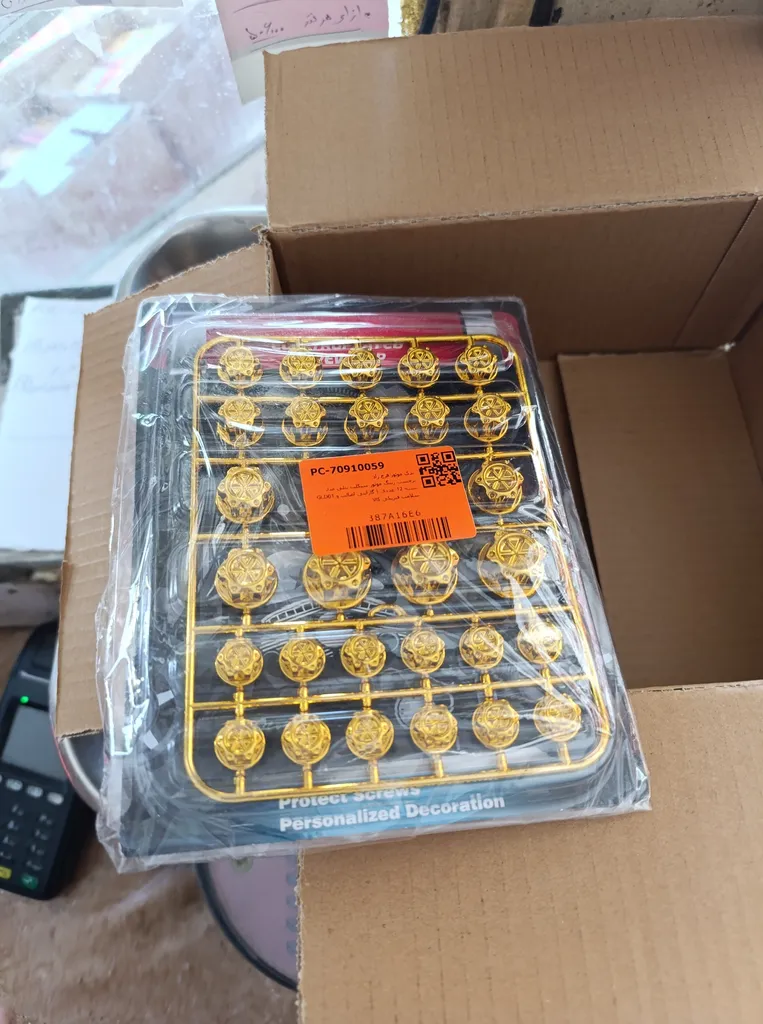 برچسب رینگ موتور سیکلت بنلی مدل GLD01 بسته 12 عددی