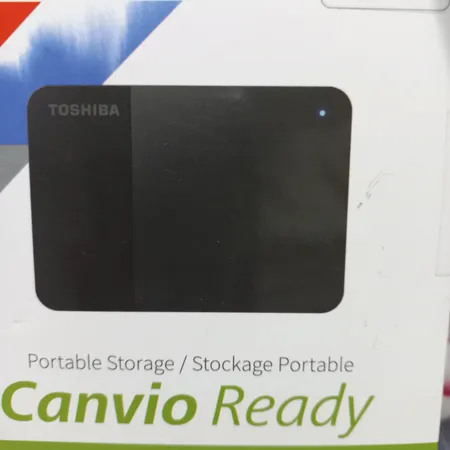 هارد اکسترنال توشیبا مدل Canvio Ready ظرفیت یک ترابایت دارای رابط USB Type-A 3.2