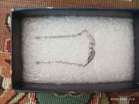 گردنبند نقره مایا مدل MSM231 تک سایز