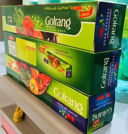 کیسه فریزر گلرنگ کد 5111810 بسته 250 عددی