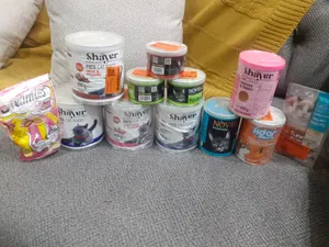 تجریه خرید غذای تشویقی گربه دریمز مدل Snack With Beef and Chese وزن 60 گرم