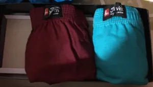 تجریه خرید شورت مردانه پوشاک ناطقیان مدل نخ پنبه کد 01 مجموعه 5 عددی