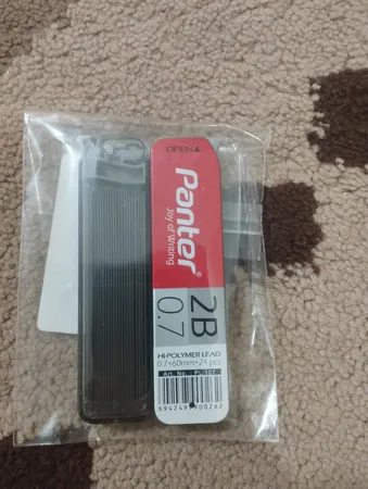 نوک مداد نوکی 0.7 میلی متری پنتر مدل Hi-Polymer بسته 2 عددی