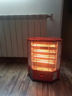 بخاری برقی گرما گستر مهر مدل فن دار