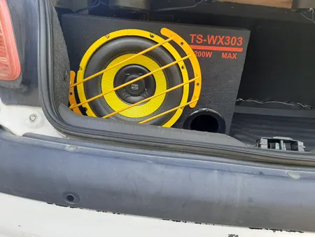 باکس ساب ووفر طرح مستطیلی مدل WX-303 مناسب برای ساب 12 اینچ