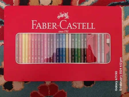 مداد رنگی 48 رنگ فابر-کاستل مدل Sketch