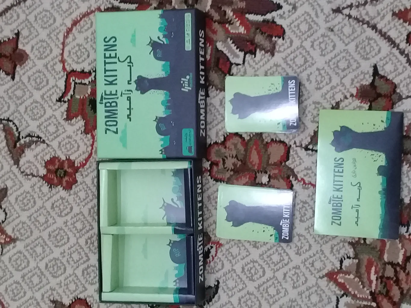 بازی فکری مانترا مدل گربه زامبی