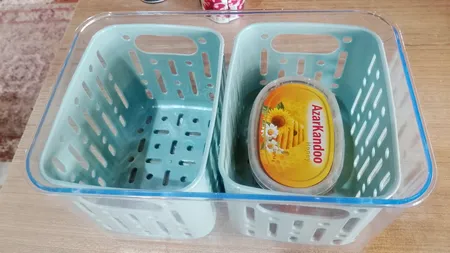 ظرف نگهدارنده دنزی مدل دو سبد دار