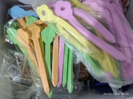 بیگودی مو مدل فومی بسته 50 عددی