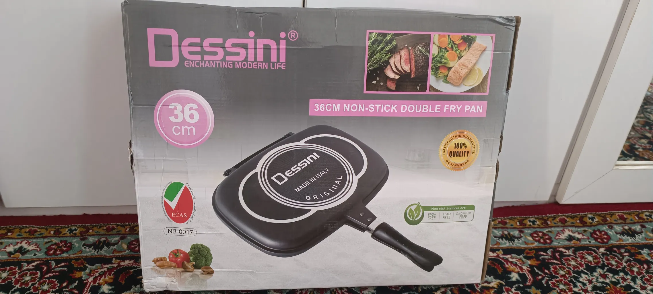 تابه دو طرفه دسینی سایز 36