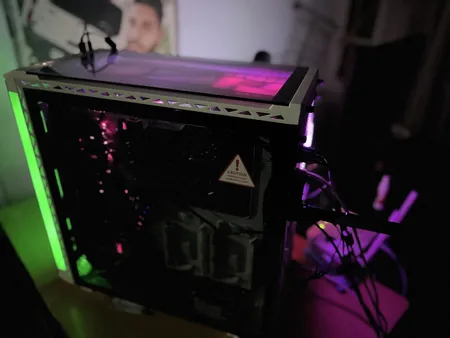 کیس کامپیوتر ای دیتا ایکس پی جی مدل BATTLECRUISER Super Mid-Tower WHITE