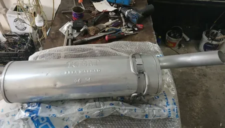 منبع اگزوز رضا مشهد مدل سورن توربویی