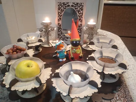 مجموعه هفت سین مهدی یار مدل سنتی