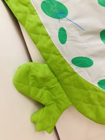 زیرانداز تعویض نوزاد مدل قورباغه