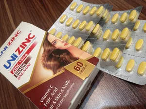 تجریه خرید قرص 15 میلی گرمی یونی زینک  بسته 60 عددی
