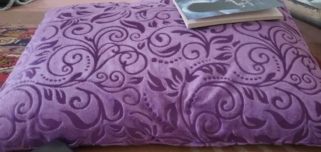 رو بالشی مدل مخمل سوما کد 0304121 مجموعه 2 عددی