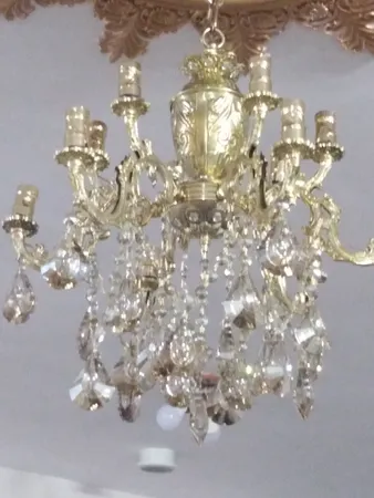 لوستر 12 شعله  شاهان تک کد K/6021