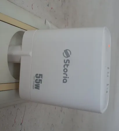 شارژر دیواری 55 وات استوریا مدل ST-BC03 Super Fast Charger
