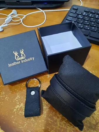 دستبند چرم وارک مدل رهام کد rb176