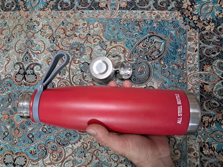 فلاسک مدل حرفه ای کوهنوردی گنجایش 1 لیتر