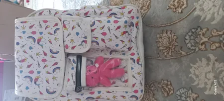 کوله پشتی دخترانه  طرح یونیکورن کد AM9090