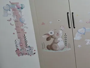 تجریه خرید استیکر اندازه گیری کودک راتیانا مدل دنیای حیوانات 01