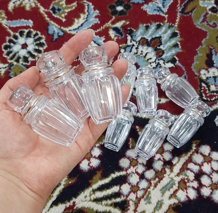 ظرف زعفران طرح GHR مدل ‌‌N بسته 10 عددی