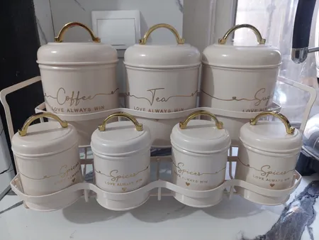 ست پاسماوری بی وی کی 8 پارچه طرح لاو کد 815696