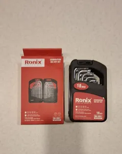 تجریه خرید آچار آلن و ستاره ای رونیکس مدل 2051HEX-KEY مجموعه 18 عددی