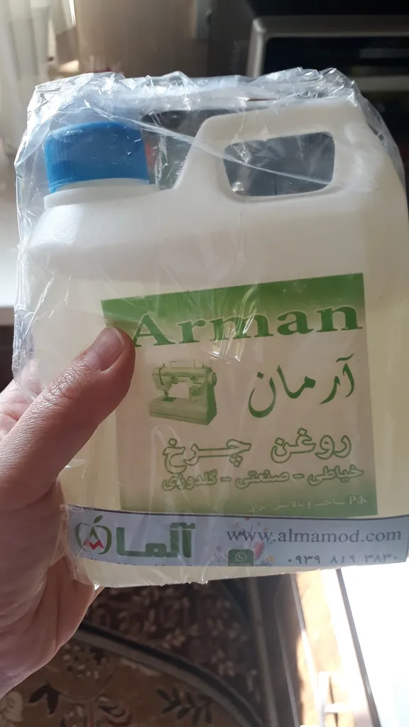 روغن چرخ خیاطی آرمان مدل 500