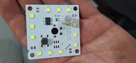 چیپ لامپ ال ای دی 20 وات مدل خازندار بسته 5 عددی