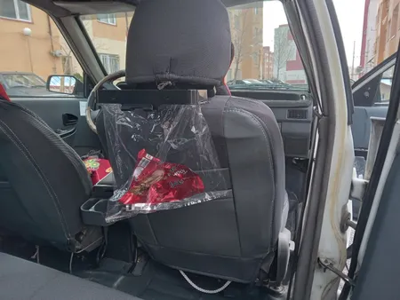 نگهدارنده تلفن همراه و جالیوانی سطل زباله مخصوص خودرو مدل 123