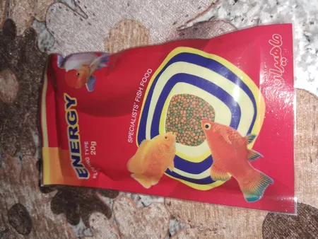 غذای خشک ماهی انرژی مدل مینی گرانول 20 گرم