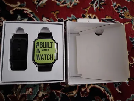 ساعت هوشمند 46 میلی‌متری گلوریمی مدل GS2 Pro دارای قابلیت های صفحه نمایش رنگی، صفحه نمایش لمسی، کنترل سطح اکسیژن خون، قابلیت مکالمه با بند سیلیکون