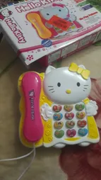 اسباب بازی آموزشی موزیکال Hello Kitty مدل تلفن
