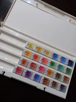 آبرنگ 24 رنگ سن پترزبورگ مدل آرتیست وایت نایت کد 1942090