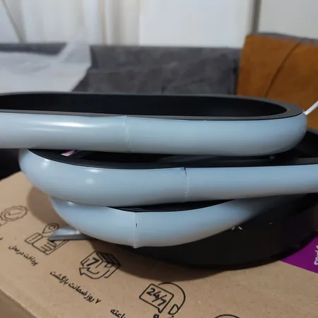 چراغ آویز چشمه نور کد L6407/3BK