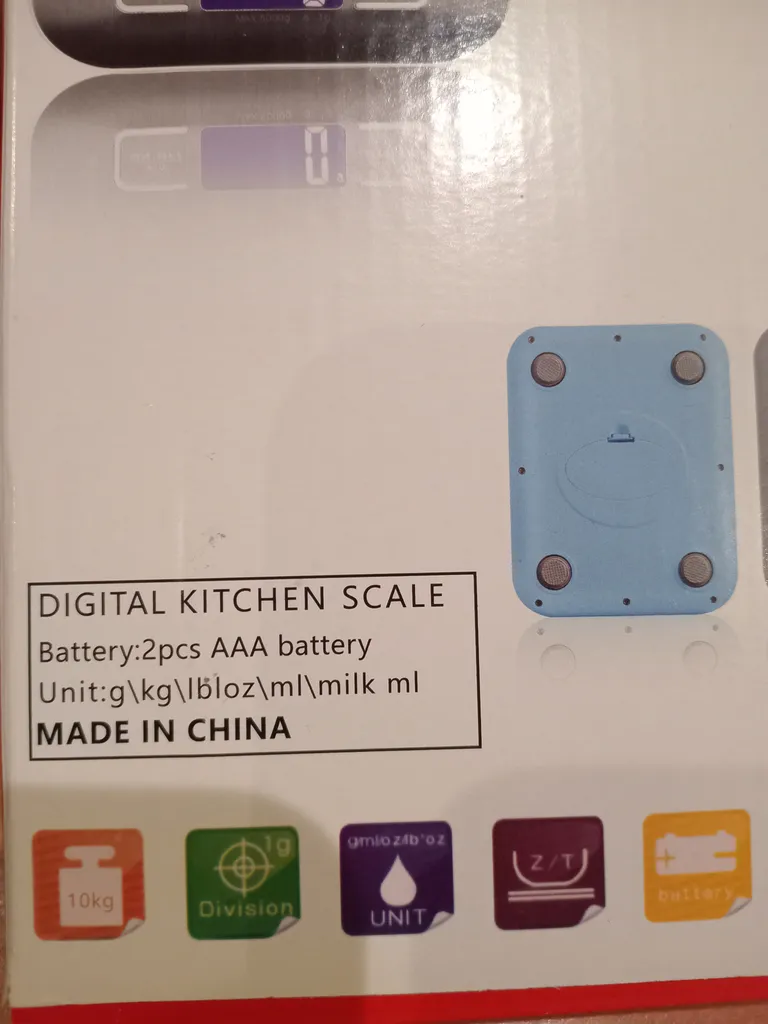 ترازوی آشپزخانه دیجیتال مدل 5K